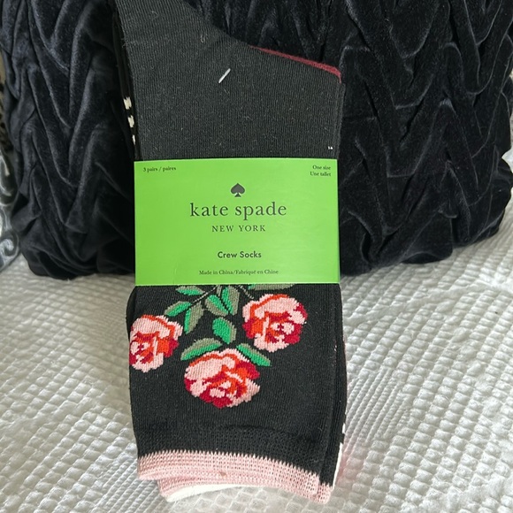 kate spade Accessories - Kate Spade crew socks NWT